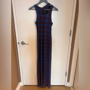 Ottolinger Mesh Print Maxi Dress